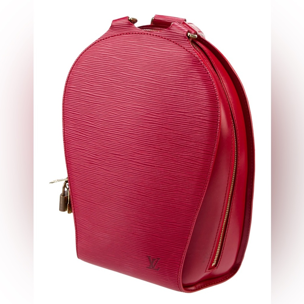 Louis Vuitton Red Epi Leather Mabillon Backpack - Picture 2 of 15